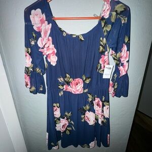 NTW Charlotte Russe women’s 3/4 length sleeve dress size small BUNDLE 2/$10
